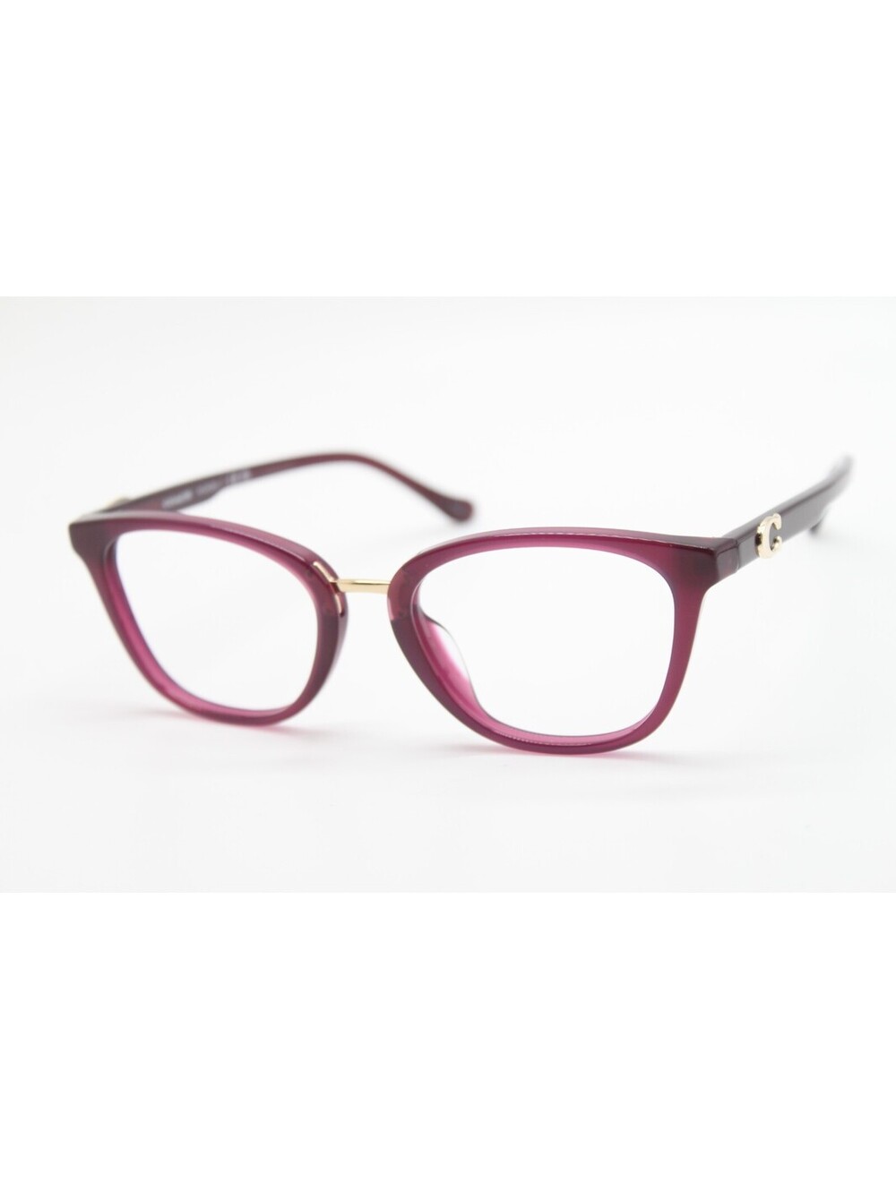 NEW COACH HC 6272 5915 (MILKY MERLOT) PURPLE AUTHENTIC EYEGLASSES 52-19